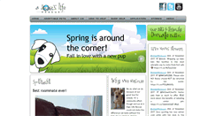 Desktop Screenshot of adogsliferescue.org
